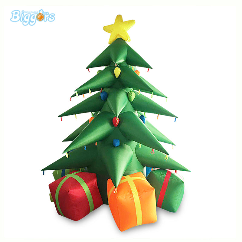 YARD Inflatable Tree Christmas Decoration House Gift with Blower