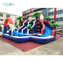 Load image into Gallery viewer, YARD Rainforest Bounce House Inflatable Summer Water Pool Slide PVC Material with Blower
