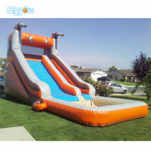 Load image into Gallery viewer, YARD Splashing Inflatable Water Pool Slide Bounce House  PVC Material for Outdoor with Blower
