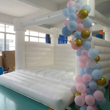 Load image into Gallery viewer, YARD White Wedding Bounce House Inflatable Bouncer with Blower

