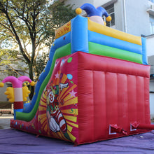 Load image into Gallery viewer, YARD Happy Clown Inflatable Slide Bouncer PVC Material
