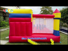 Load and play video in Gallery viewer, YARD Mighty Castle Inflatable Bouncer Bounce House with Blower
