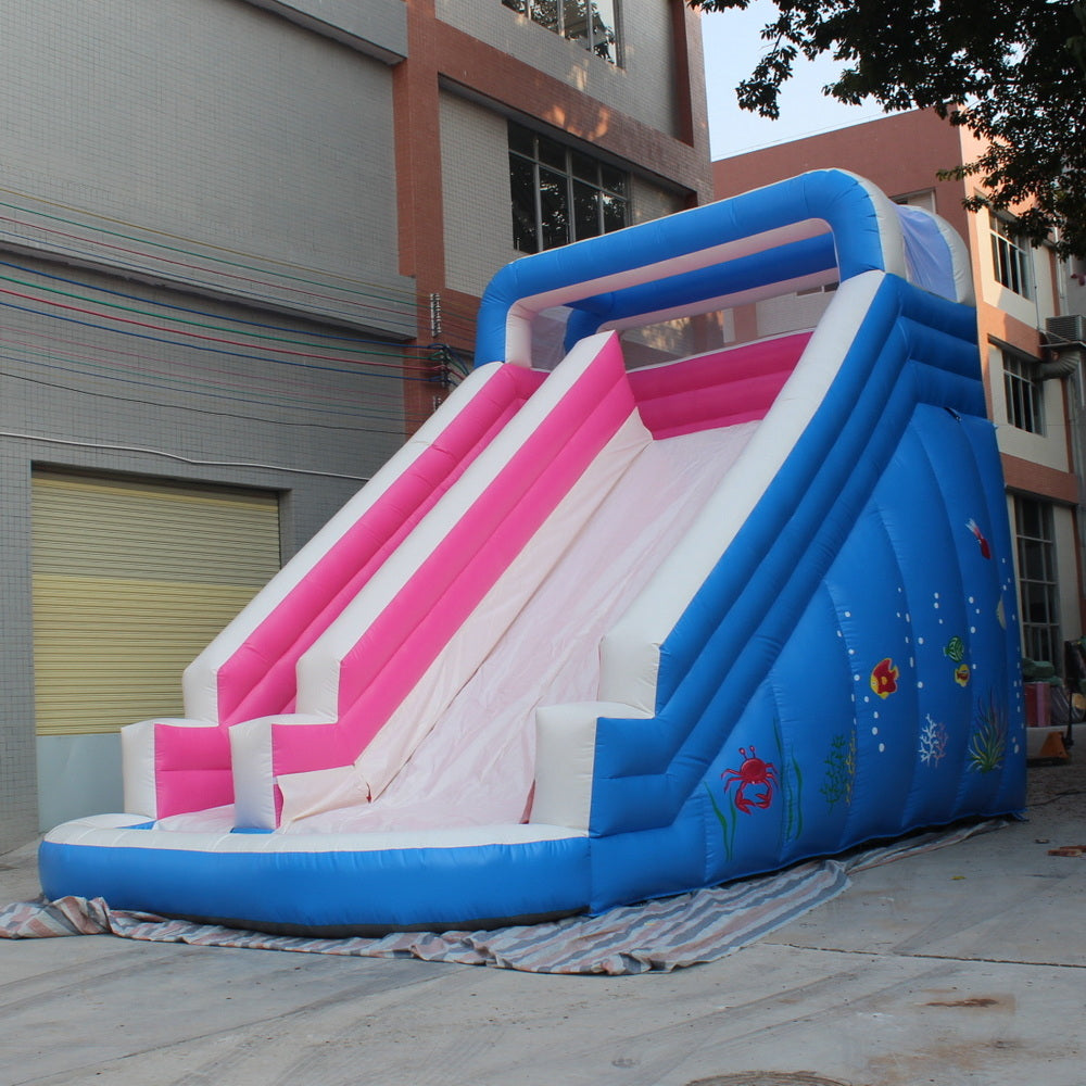 YARD Commercial Inflatable Water Slide Swimming Pool for Kids Adults