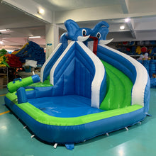 Load image into Gallery viewer, YARD Elephant Inflatable Water Slide for Child
